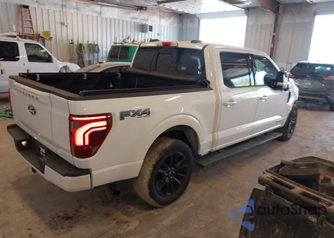 2024 Ford F-150 Platinum из США, поврежденный, VIN 1FTFW7LD2RFA81500